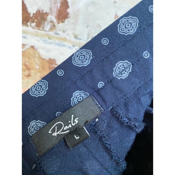 Rails Morgan Lightweight Printed Drawstring Waist Ankle Pants - Picture 5 of 9